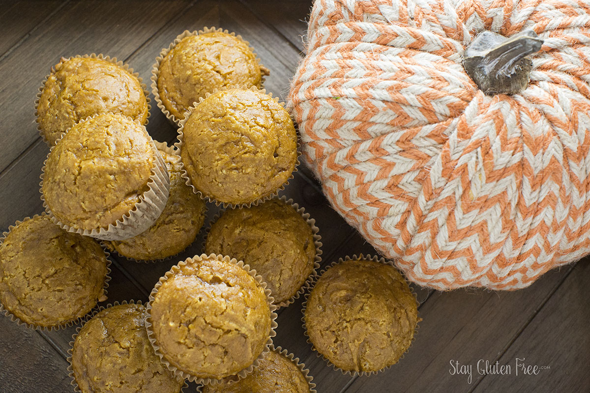 You are currently viewing Gluten Free Vegan Pumpkin Muffins