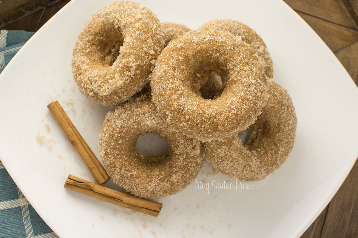 Read more about the article Gluten Free Cinnamon Sugar Donuts