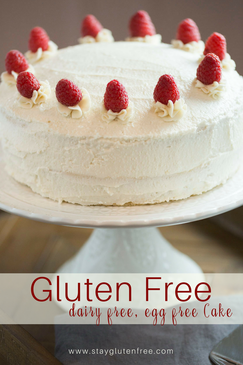 Gluten Free Vanilla Cake - Stay Gluten Free
