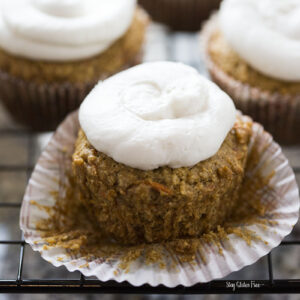 Gluten Free Carrot Cake Cupcakes