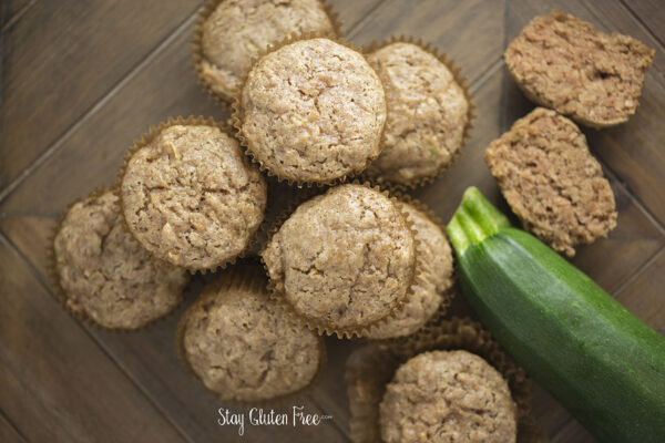 Gluten Free Zucchini Muffins - Stay Gluten Free