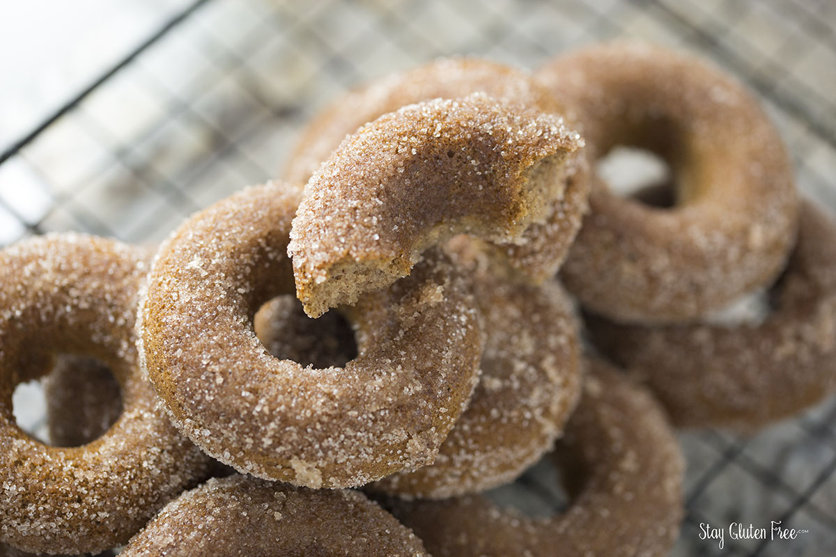 Read more about the article Gluten Free Apple Cider Cinnamon Donuts