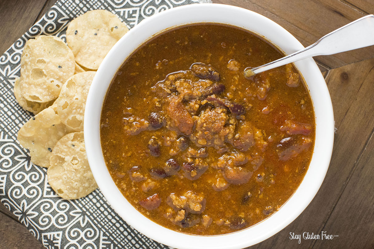You are currently viewing Gluten Free Pumpkin Spice Chili
