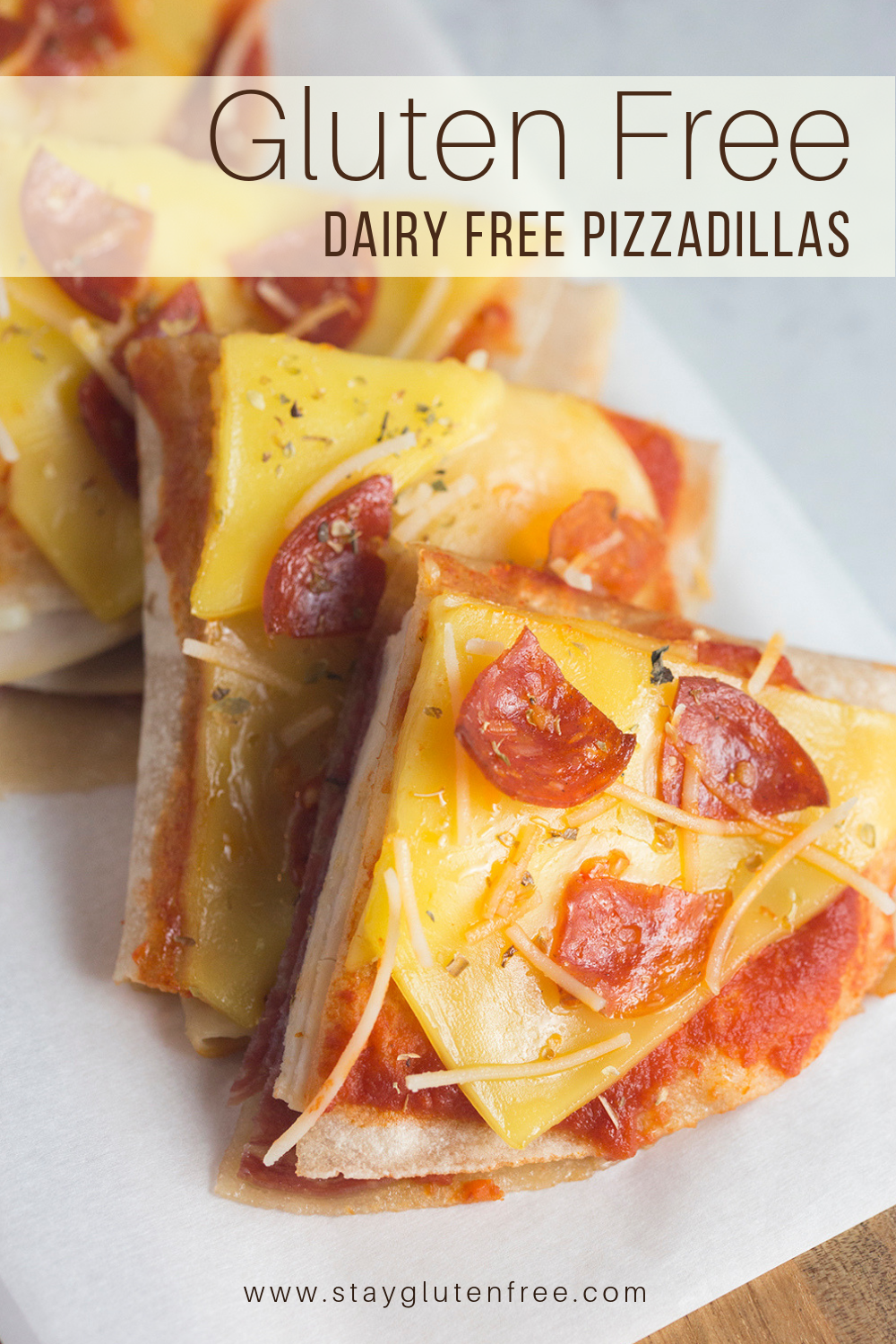 Gluten Free Pizzadilla