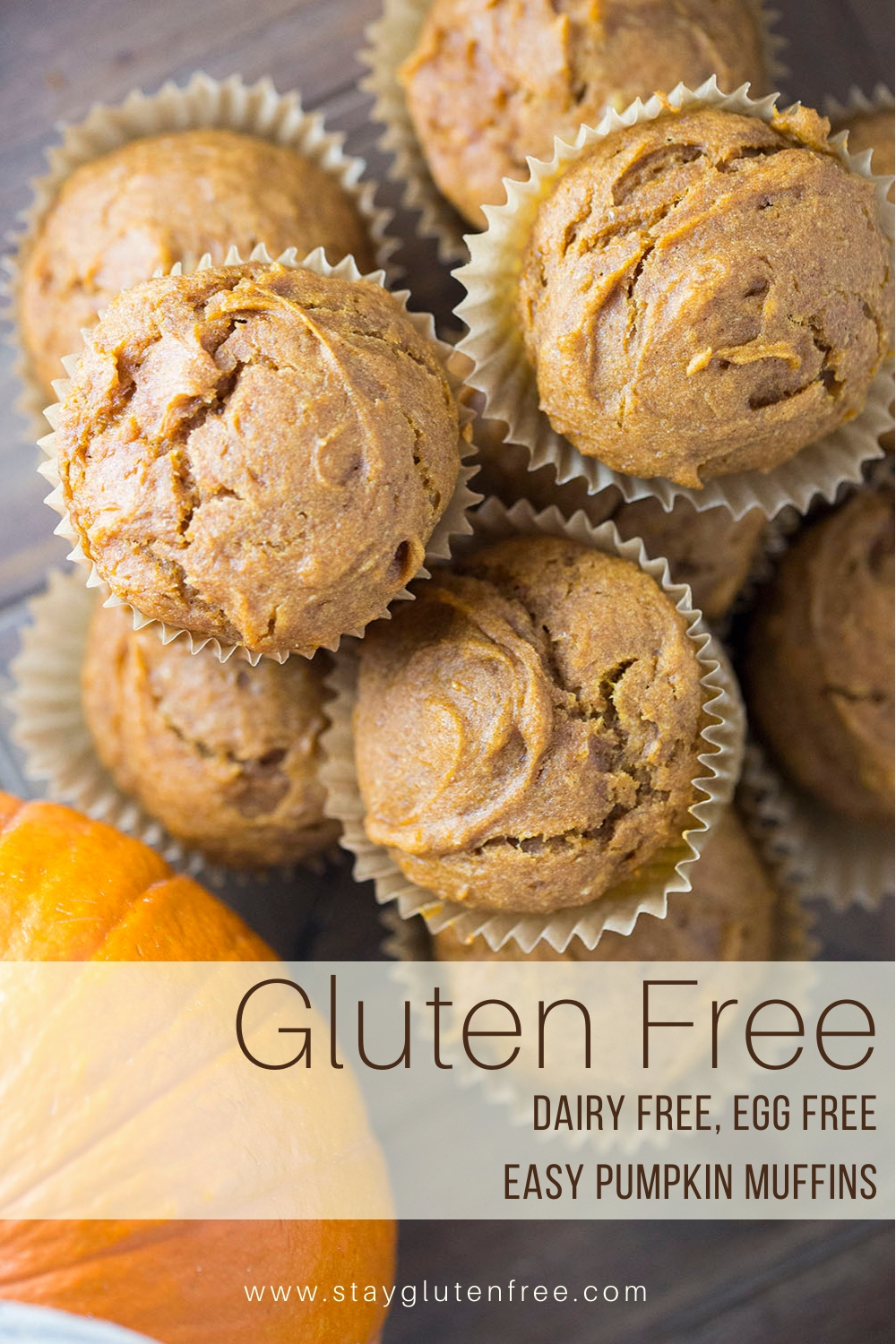 Easy Gluten Free Pumpkin Muffins