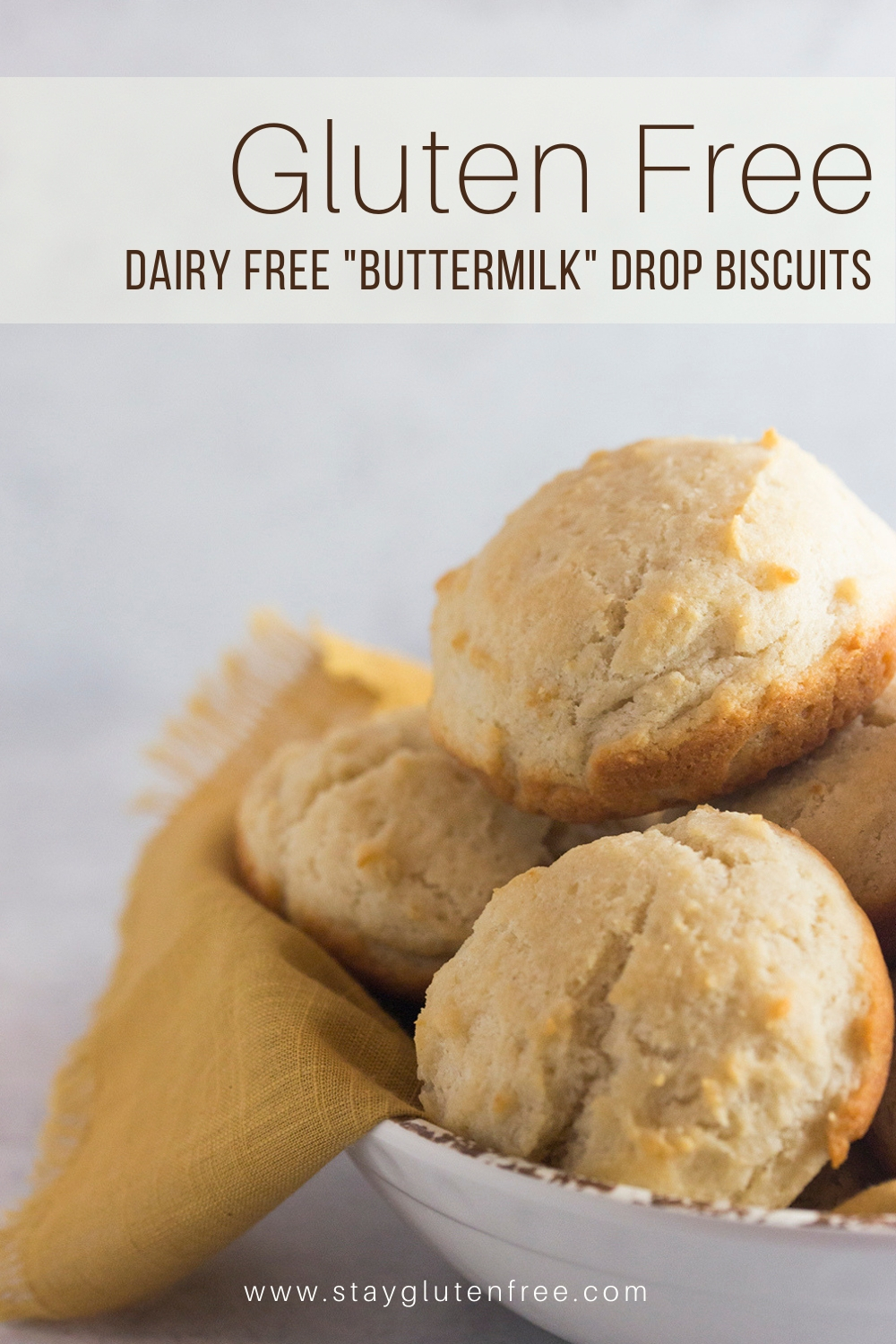 Dairy Free Butter milk drop biscuits
