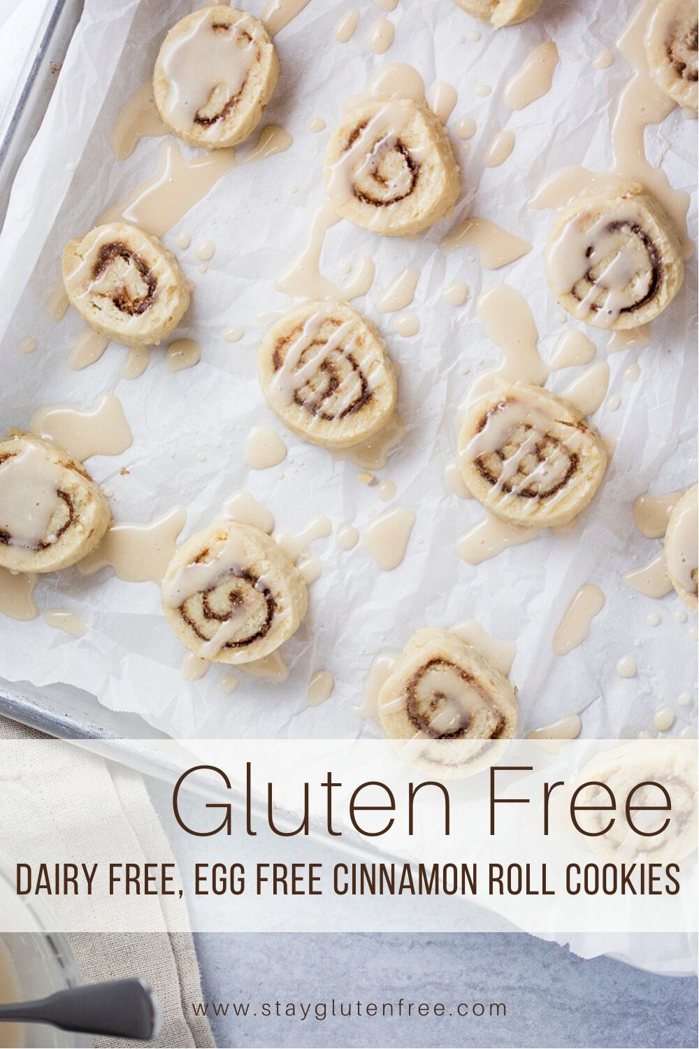 Gluten Free Cinnamon Roll Cookies