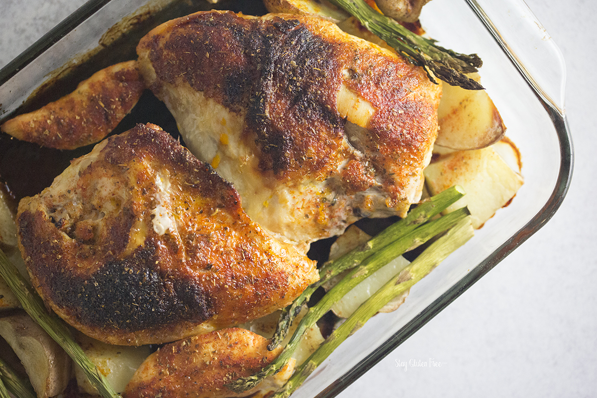 Read more about the article Gluten Free Baked Chicken Dinner