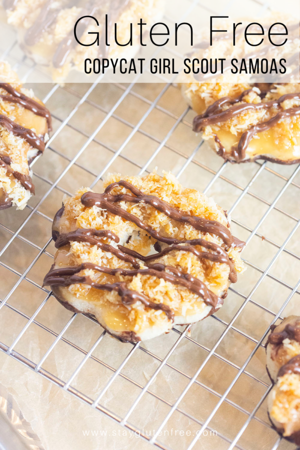 Copycat Gluten Free Samoas - Stay Gluten Free